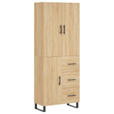 Highboard Sonoma Oak 69.5x34x180 cm Engineered Wood 3195926
