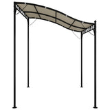 Canopy Cream 2x2.3 m 180 g/m Fabric and Steel 362391