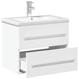 Bathroom Sink Cabinet with Built-in Basin White 3278764