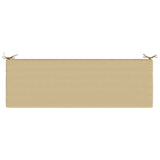 2-Piece Bench Cushions SOEST 2 pcs 100% Polyester Beige 949397