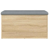 Storage Bench Sonoma Oak 82x42x45 cm Engineered Wood 835049