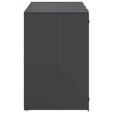 Wheelie Bin Storage for 3 Bins Anthracite 204 x 77.5 x 115.5 cm 3394779