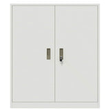 Storage Cabinet White 90 x 40 x 105 cm Steel 891651