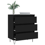 Sideboard Black 60x35x70 cm Engineered Wood 827181