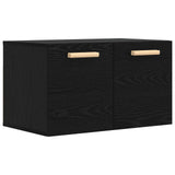 Wall Cabinet Black oak 60 x 36.5 x 35 cm Engineered Wood 8009803