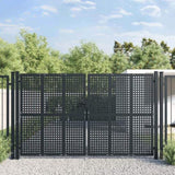 Garden Gate Anthracite 300x200 cm Steel 154570