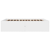 Bed Frame without Mattress White 160x200 cm 3280909