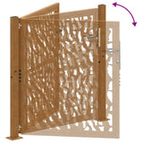 Garden Gate 100x100 cm Weathering Steel Trace Design 4100984