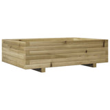 ZNTS Garden Planter 90x60x26.5 cm Impregnated Wood Pine 847347