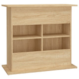 Aquarium Stand Sonoma Oak 81x36x73 cm Engineered Wood 833602