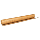 Balcony Screen Light Brown 300x100 cm Poly Rattan 156267