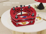 Lifting Base Carving Machine, Inverted Board, Electric Wood Milling Aluminum Alloy Inverted Board 69324932