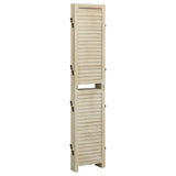 5-Panel Room Divider 175x165 cm Solid Wood Paulownia 338580