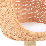 Cat Tree with Sisal Scratching Post Natural Willow Wood 170726