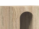 Bedside Table Sonoma Oak 40 x 35 x 50 cm Engineered Wood 891248