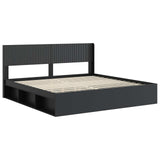Bed Frame with Storage and Headboard 3 pcs Engineered Wood 3414172