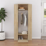Hallway Cabinets 2 pcs Sonoma Oak Engineered Wood 3082038