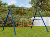 Outdoor Swing Set with 2 Swings 3283585