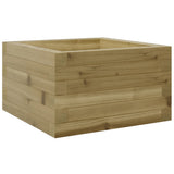 Garden Planter 40x40x23 cm Impregnated Wood Pine 847182