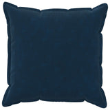 Cushion Cover 6 pcs HOUTEN Blue 55 x 55 cm Microfiber Fleece 920482