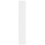 Highboard with LED White 69x32.5x200 cm Engineered Wood 3307905