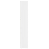 Highboard with LED White 69x32.5x200 cm Engineered Wood 3307905