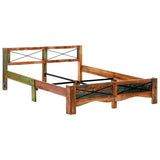 Bed Frame without Mattress Solid Reclaimed Wood 160x200 cm 247667