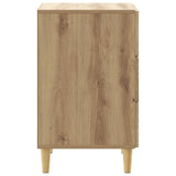 Bedside Table Artisan Oak 43 x 39.5 x 66.5 cm Engineered Wood 895024