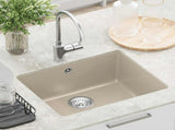 Sink 80% Quartz and 20% Resin 530 x 460 mm Beige 42028426