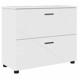 Bathroom Furniture Set 5 pcs High Gloss White 3393077