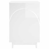 Bedside Cabinet 2 pcs High Gloss White 33.5 x 34.5 x 50 cm 8011414