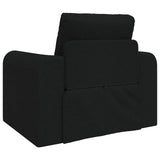 Folding Sofa Bed Black 98 x 71 x 83 cm Fabric 42030502