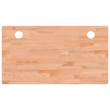 Desk Top 110x60x2.5 cm Solid Wood Beech 356087
