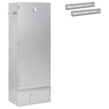 Smoker Oven 3 pcs 44.5 x 29 x 110 cm Galvanised steel Silver 3443022