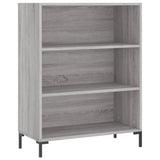 Highboard Grey Sonoma 69.5x34x180 cm Engineered Wood 3196073