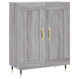 Highboard Grey Sonoma 69.5x34x180 cm Engineered Wood 3198327