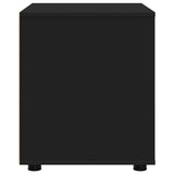 Storage Cabinet 60 x 48 x 57 cm Engineered Wood Black 888828
