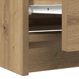 TV Cabinet Artisan Oak 100x35x54 cm Engineered Wood 861804