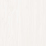 Bed Frame without Mattress White 160x200 cm Solid Wood Pine 3192242