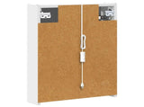 Bathroom Mirror Cabinet White 43 x 11.5 x 60.5 cm 889223