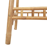 Outdoor Bar Table Square 55x55x100 cm Bamboo 4108229