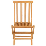 3059581 5 Piece Garden Dining Set Solid Teak Wood