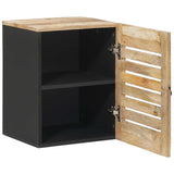 Hanging Cabinet with Storage Brown and Black 38 x 33.5 x 48 cm 4018864