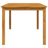 Dining Table Brown Solid acacia wood Large Durable Dining Table 366371