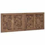 Bed Headboard Natural Solid Teak Wood 42024567