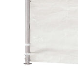 Gazebo with Roof White 4.46x2.28x2.69 m Polyethylene 3155478