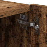 TV Wall Cabinet Old Wood 80 x 35 x 31 cm Engineered Wood 863104