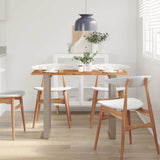Dining Table 110x50x76 cm Solid Wood Acacia 350293