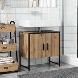 Bathroom Sink Cabinet Artisan Oak 60x33x60 cm Engineered Wood 857703