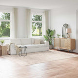 Anti-slip Shaggy Rug Cream 240 x 340 cm PP 4019786